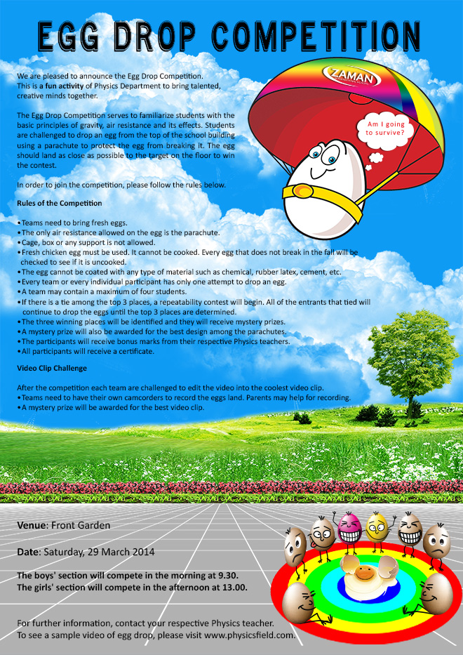 Egg Drop Competition